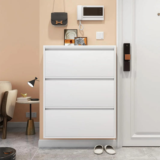 Slim Shoe Cabinets for Entryway